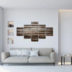 Obraz - drewno sezonowe (125x70 cm)