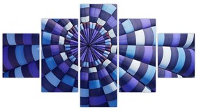 Obraz struktury latającego balonu (125x70 cm)