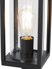 Industrialna lampa podłogowa zewnętrzna czarna 100 cm IP44 - Charlois