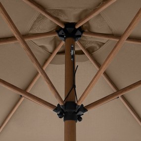 Doppler LIFE 305 cm - parasol uchylny z korbą