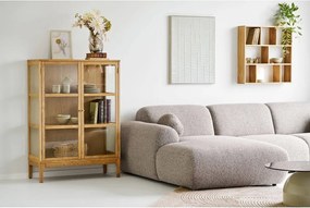 Szarobeżowy narożnik (lewostronny/z szezlongiem) Clyde – House Nordic