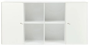 Biały modułowy system półek 136x69 cm Mistral Kubus – Hammel Furniture