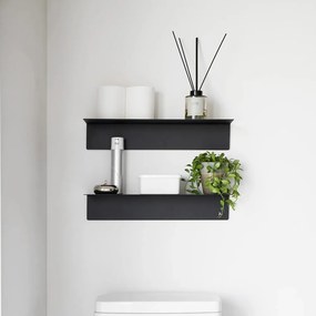 Czarna metalowa półka 50 cm – YAMAZAKI