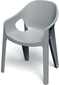 Plastikowe krzesło do ogrodu Premo Seven z podłokietnikami