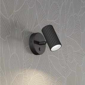 Eglo 902031 - Kinkiet punktowy PORTILLO 1xGU10/5W/230V czarny