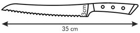 Tescoma Nóż do chleba AZZA, 22 cm