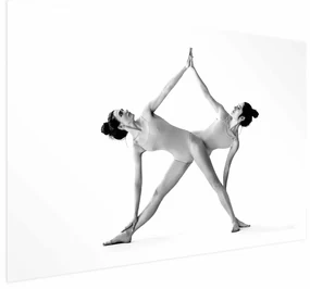 Plakat Joga 90x60 cm bez ramy z marginesem ARTGEIST B