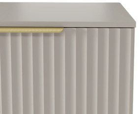 Szafka pod umywalkę nablatową TIBU 2.0 1S 80cm kaszmirowa STRAMA