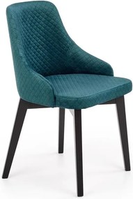 Zielone krzesło tapicerowane S6-T70
