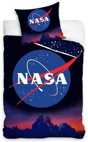 Bawełniana pościel NASA Zorza polarna, 140 x 200cm, 70 x 90 cm