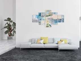 Obraz - Abstrakcja (125x70 cm)
