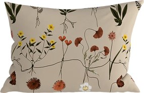Poliestrowo-bawełniana poszewka na poduszkę HERBAR POLY 50x70 cm, beżowa