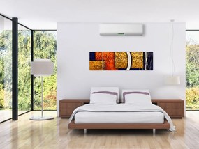 Obraz abstrakcji (170x50 cm)