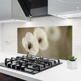 Panel Szklany do Kuchni Delikatny Pąk w Rozkwicie