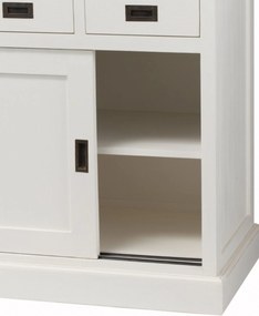 Witryna Milton z 4 szufladami 144x53x226cm