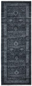 Dywan vintage Armand ciemny szary 80 cm x 215 cm