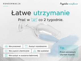 Nieprzepuszczalny ochraniacz na materac FROTE do łóżeczka 70 x 140 cm