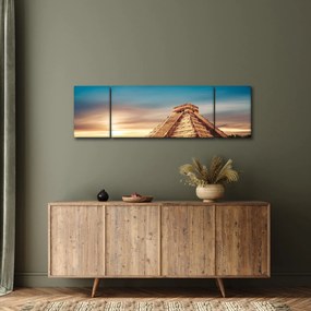 Obraz słynnego pomnika Majów (170x50 cm)