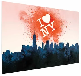 Plakat I love NY 42x29,7 cm bez ramy bez marginesu ARTGEIST B