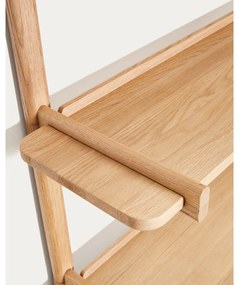 Modułowy system półek z litego drewna dębowego 110x202 cm Sitra – Kave Home