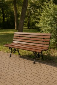 Elegancka ławka parkowa W9-E08