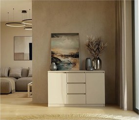 Komoda Malwa 2D3S | Kaszmir | 120x40x75 cm | Do Salonu