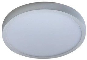 Azzardo AZ4238 - LED Plafon MALTA LED/18W/230V śr. 22,5 cm biały