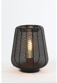 Czarna lampa stołowa (wysokość 26 cm) Adeta – Light &amp; Living