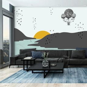 Fototapeta - Deszczowy dzień (196x136 cm)