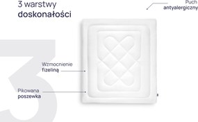 Zestaw NOMO - Kołdra Zimowa 200x200 + 2x Poduszka Classic 70x80