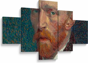 Obraz -  Vincent van Gogh, Self-Portrait, reprodukcje (125x70 cm)