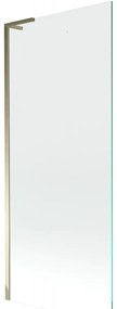 Mexen Next L parawan nawannowy 1-skrzydłowy 80 x 150 cm, transparent, złoty - 895-080-000-03-00-50