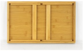 Bambusowa taca na łóżko, 50 x 30 x 22  cm