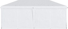 Outsunny Namiot składany 6m x 3m, z odłączanymi ścianami, dużymi oknami, drzwiami na suwak, stalowa rama, Biały