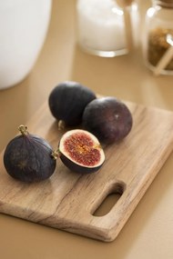 IB Laursen Drewniana deska OVAL HOLE DREWNO AKACJOWE 20 x 15 cm