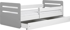 Łóżko dla dziecka z materacem mix 80x140 T2-M21