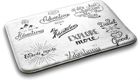 Dywanik antypoślizgowy do łazienki Dywanik antypoślizgowy do łazienki Przygoda Motywacja