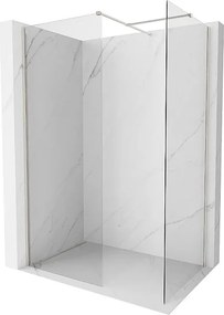 Mexen Kioto-X ścianka prysznicowa Walk-in 110 x 110 cm, transparent 10 mm, nikiel szczotkowany - 800-110-202-97-00-110-X