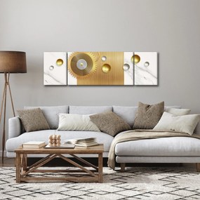 Obraz - Perły na marmurze (170x50 cm)
