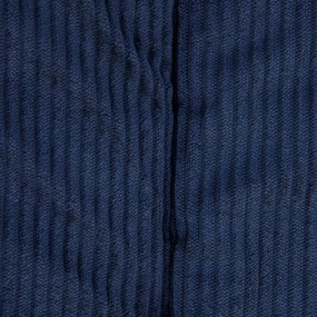 Outsunny Składane Łóżko Campingowe z Poduszką, 188 x 64,5 x 53 cm, Granatowe