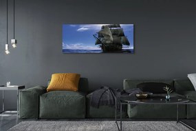 Obraz na płótnie Spokojny Rejs Statkiem