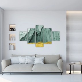 Obraz - Emerald Mountains N⁰3 (125x70 cm)
