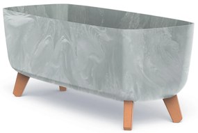 Donica ogrodowa Gracia Case Beton Effect 58 x 24 x 23,5 cm PROSPERPLAST