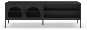 Czarna szafka pod TV 160x50 cm Diora – Marckeric