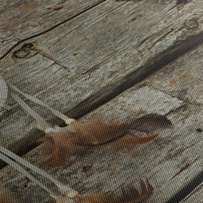 Obraz - Łapacz snów (z zegarem) (90x30 cm)