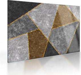 Obraz na szkle - Imitacja materiałów (70x50 cm)