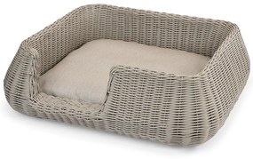 Beżowe legowisko dla psów 75x85 cm Mio Greige M – MiaCara