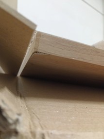 PROMOCJA Stół jadalniany MADO czarny z blatem w dekorze dąb artisan 120x80cm II jakość