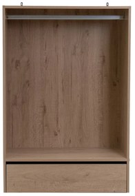 Otwarta szafa modułowa w dekorze dębu w naturalnym kolorze 80x180x45 cm Modular – Casa Selección