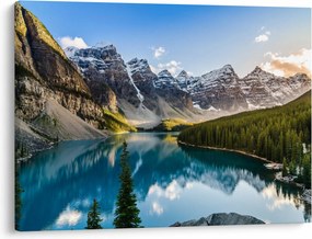 Obraz - Kanada, Park Narodowy Banff, Jezioro Moraine (70x50 cm)